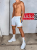 Gym Sweat Shorts Rocco White Pride '261.png