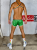 Nylon Gym Shorts Rocco Pride Green2.png