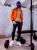 Rocco Pants Orange Navy - 5.jpeg