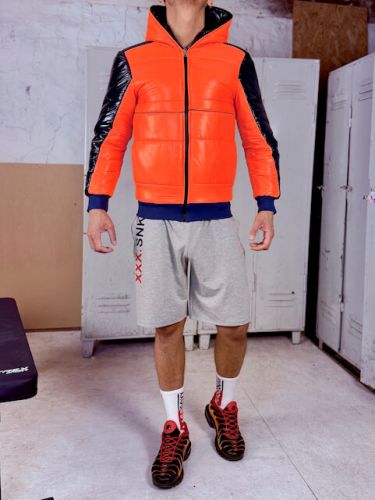 Reversible Puffer Jacker XXX.Ron Orange Navy1.jpeg