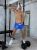 Rocco Nylon Gym Shorts Blue - 6.jpeg