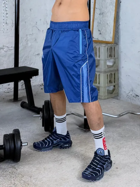 Raw Nylon Shorts Malik Blue - 2.jpeg