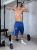 Raw Nylon Shorts Malik Blue - 6.jpeg
