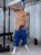 Raw Nylon Shorts Malik Blue - 7.jpeg