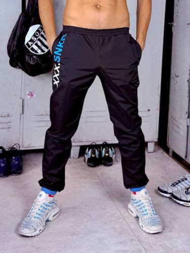 Rubbered Nylon Pants XXX.original Blue - 1.jpeg