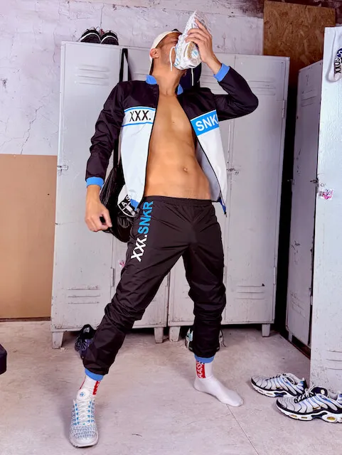 Rubbered Nylon Pants XXX.original Blue - 5.jpeg