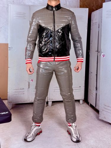 Puffer Nylon Jacket XXX.Ron Grey - 1.jpeg