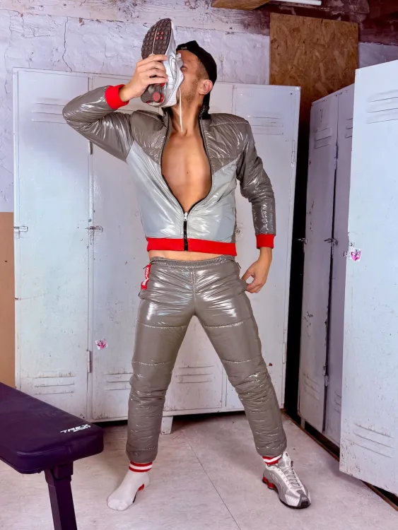 Puffer Nylon Pants XXX.Ron Grey - 6.jpeg