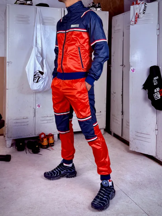 Nylon Jacket XXX.Patrick Navy Orange - 1.jpeg