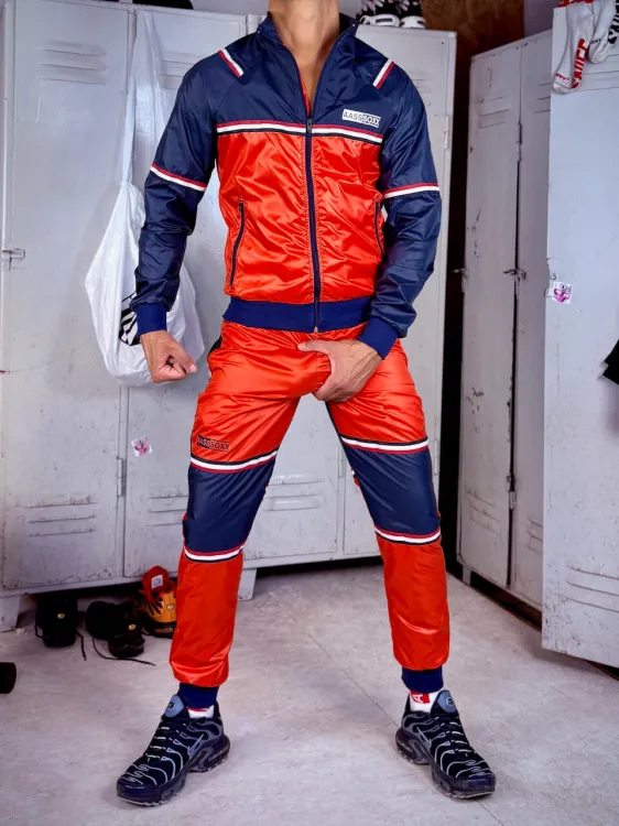 Nylon Jacket XXX.Patrick Navy Orange - 3.jpeg