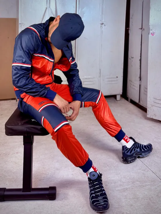 Nylon Jacket XXX.Patrick Navy Orange - 5.jpeg
