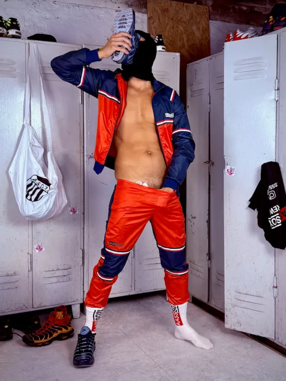 Nylon Pants XXX. Patrick Navy Orange - 7.jpeg