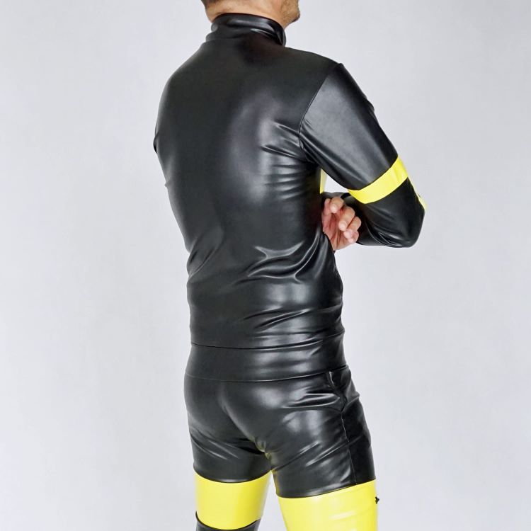 AASSEATER PVC LEATHER JACKET YELLOW4.JPG