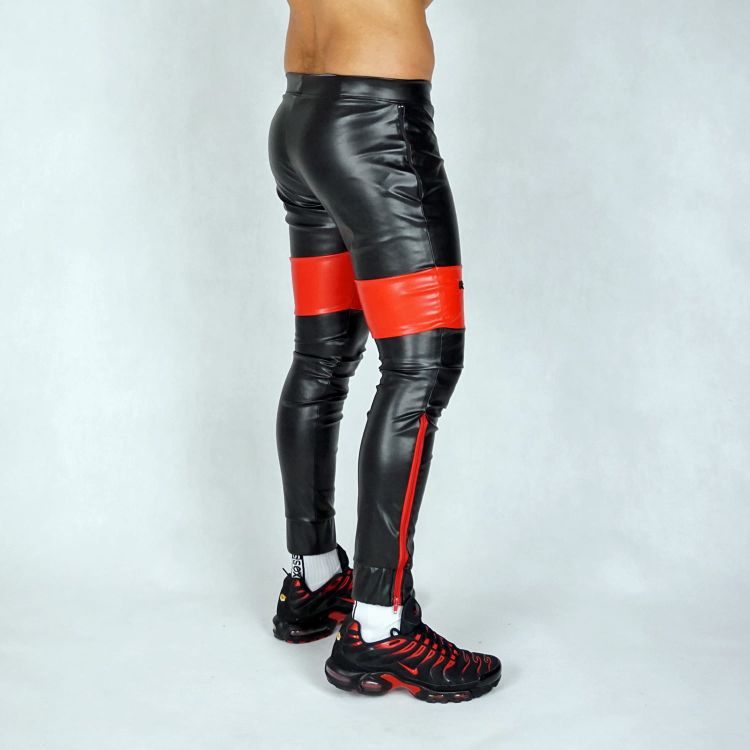 AASSEATER PVC LEATHER PANTS RED4.JPG