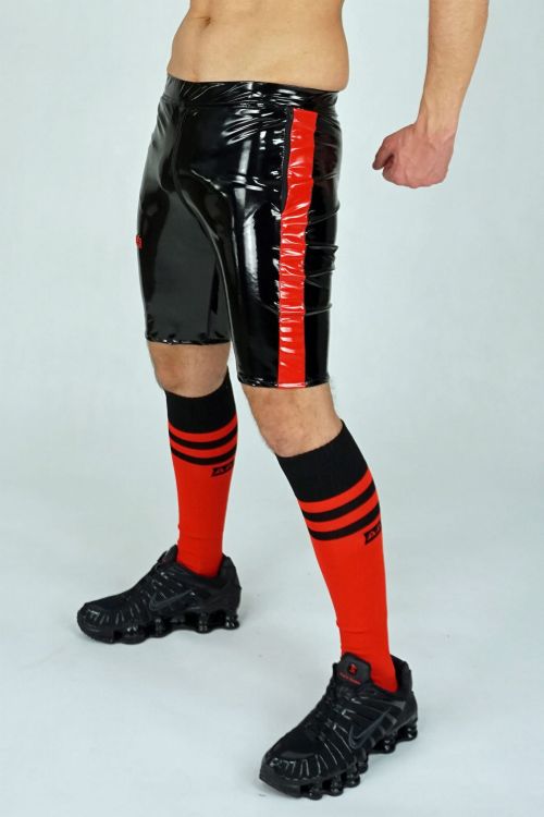 LATEX SHORTS LONG FUCKGATE BLACK RED1.JPG