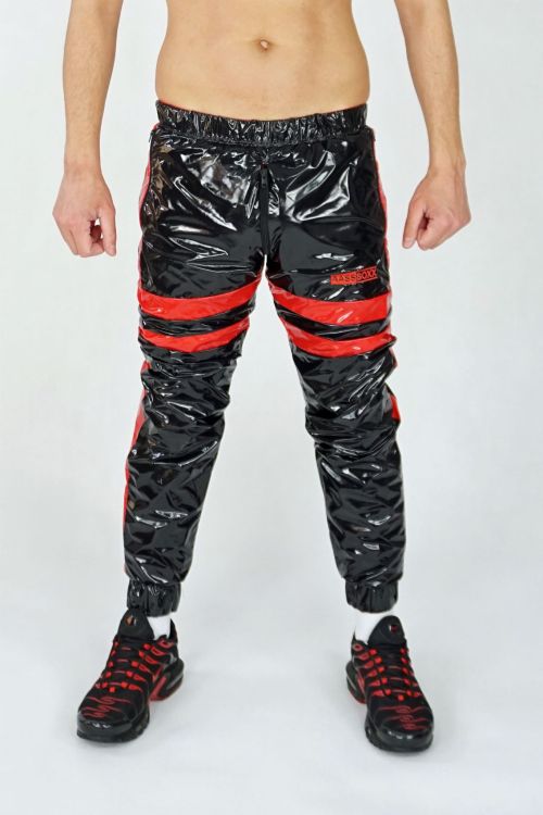 2 TWO SIDE NYLON PANTS SMELLZONE RED BLACK3.jpg